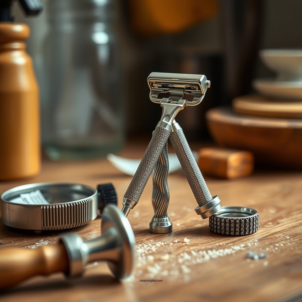 Disassembling the Safety Razor - how to clean a safety razor