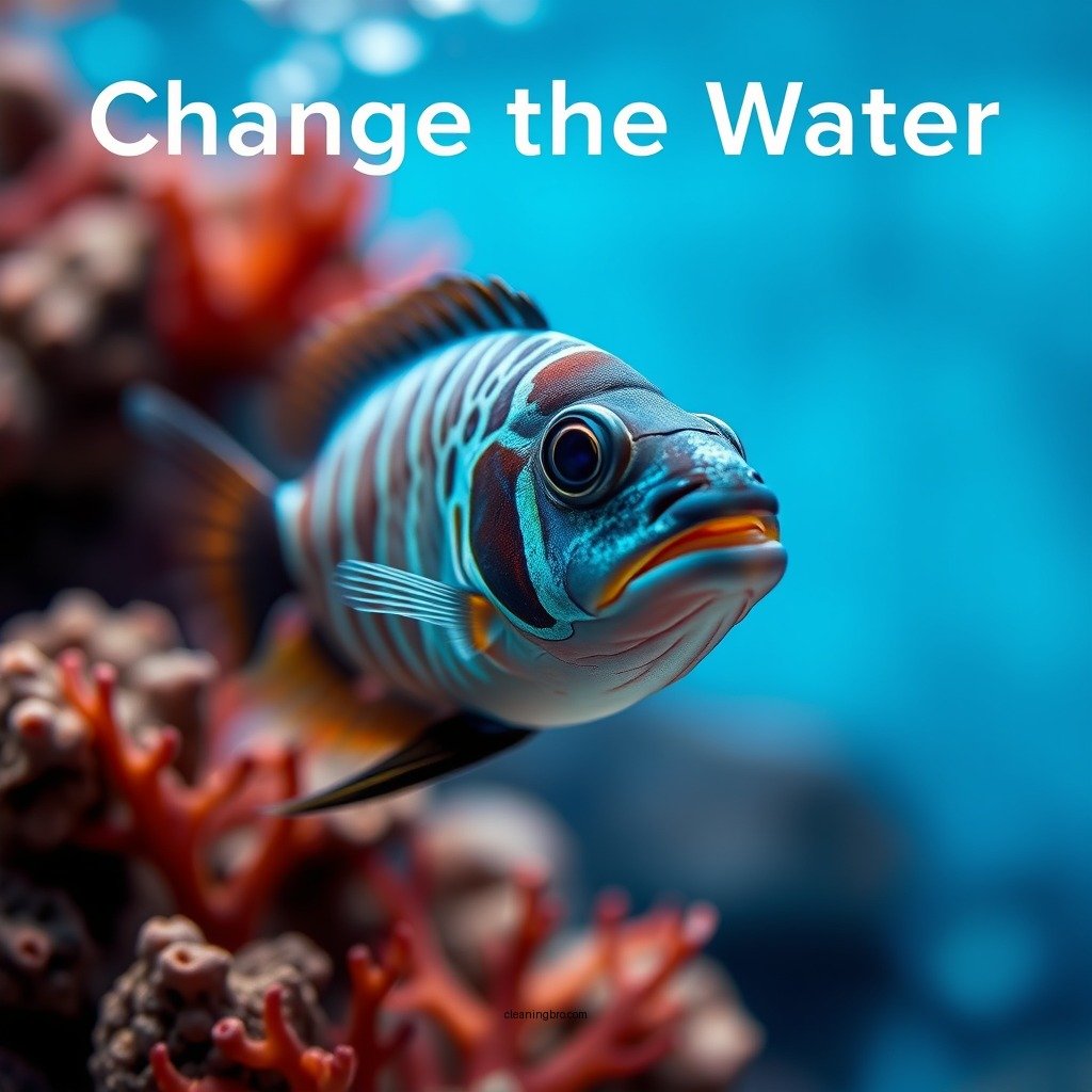 Change the Water - how to clean a saltwater fish tank