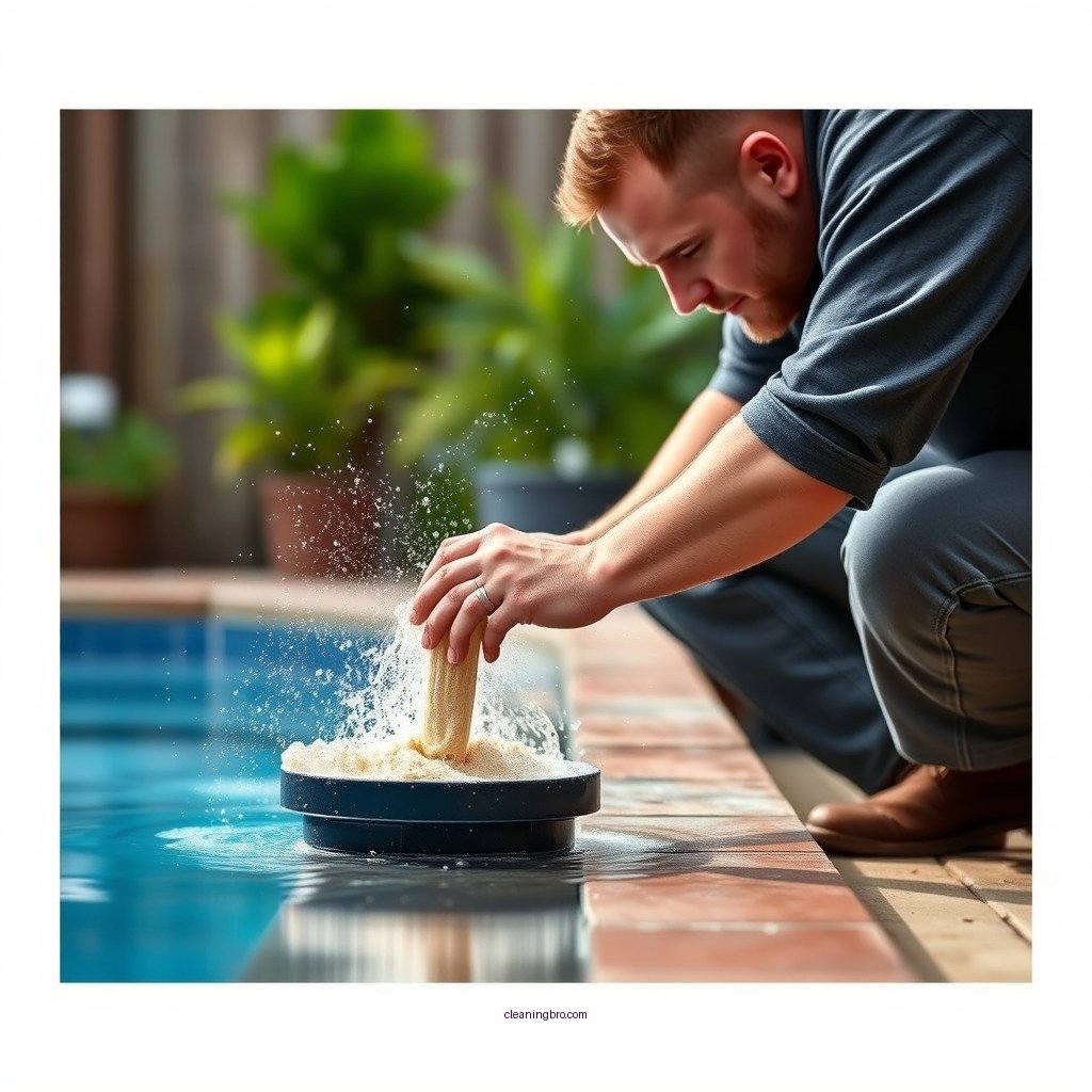 Preparing for the Cleaning Process - how to clean a sand filter for a pool