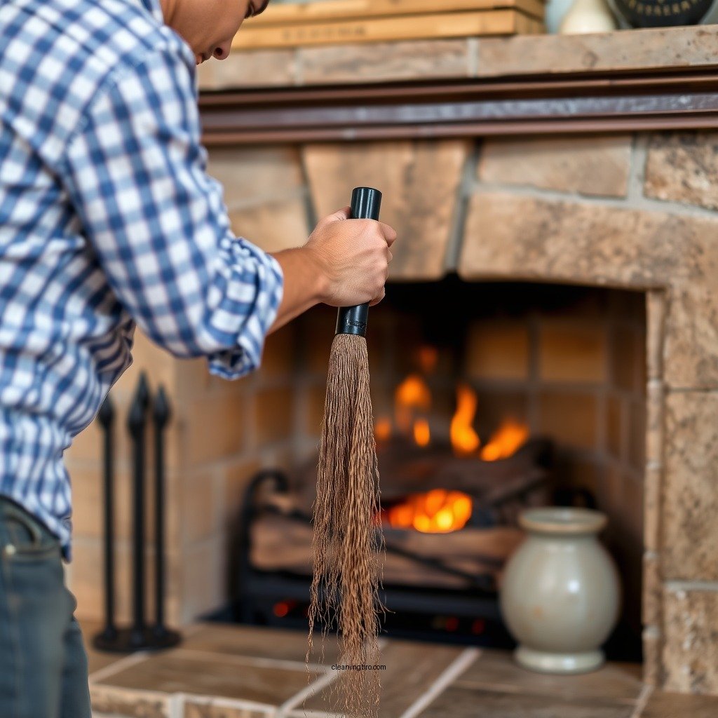 Step-by-Step Cleaning Process - how to clean a sandstone fireplace