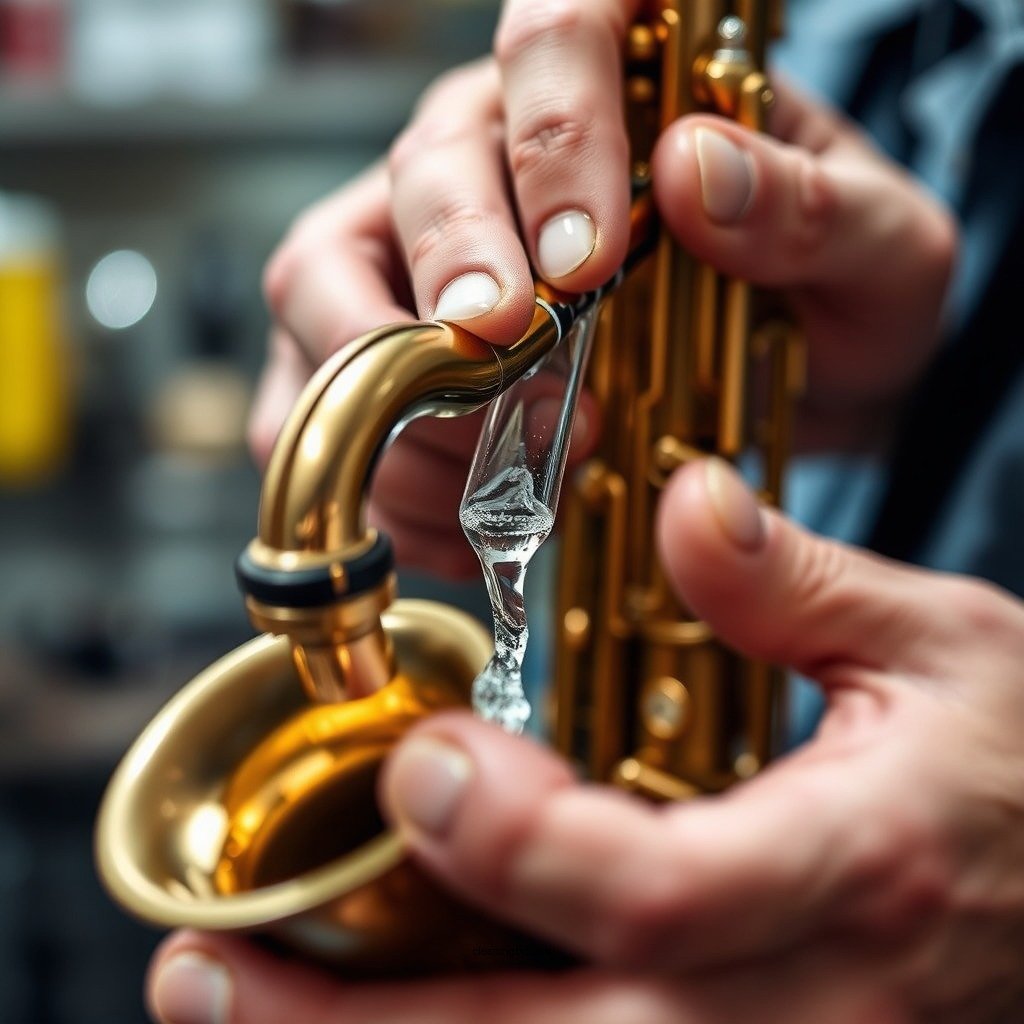 Step-by-Step Cleaning Process - how to clean a sax mouthpiece