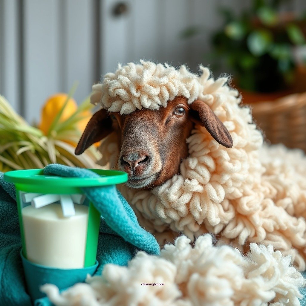 Gather Your Cleaning Supplies - how to clean a sheep fleece