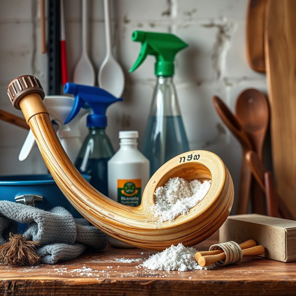 Basic Cleaning Supplies - how to clean a shofar