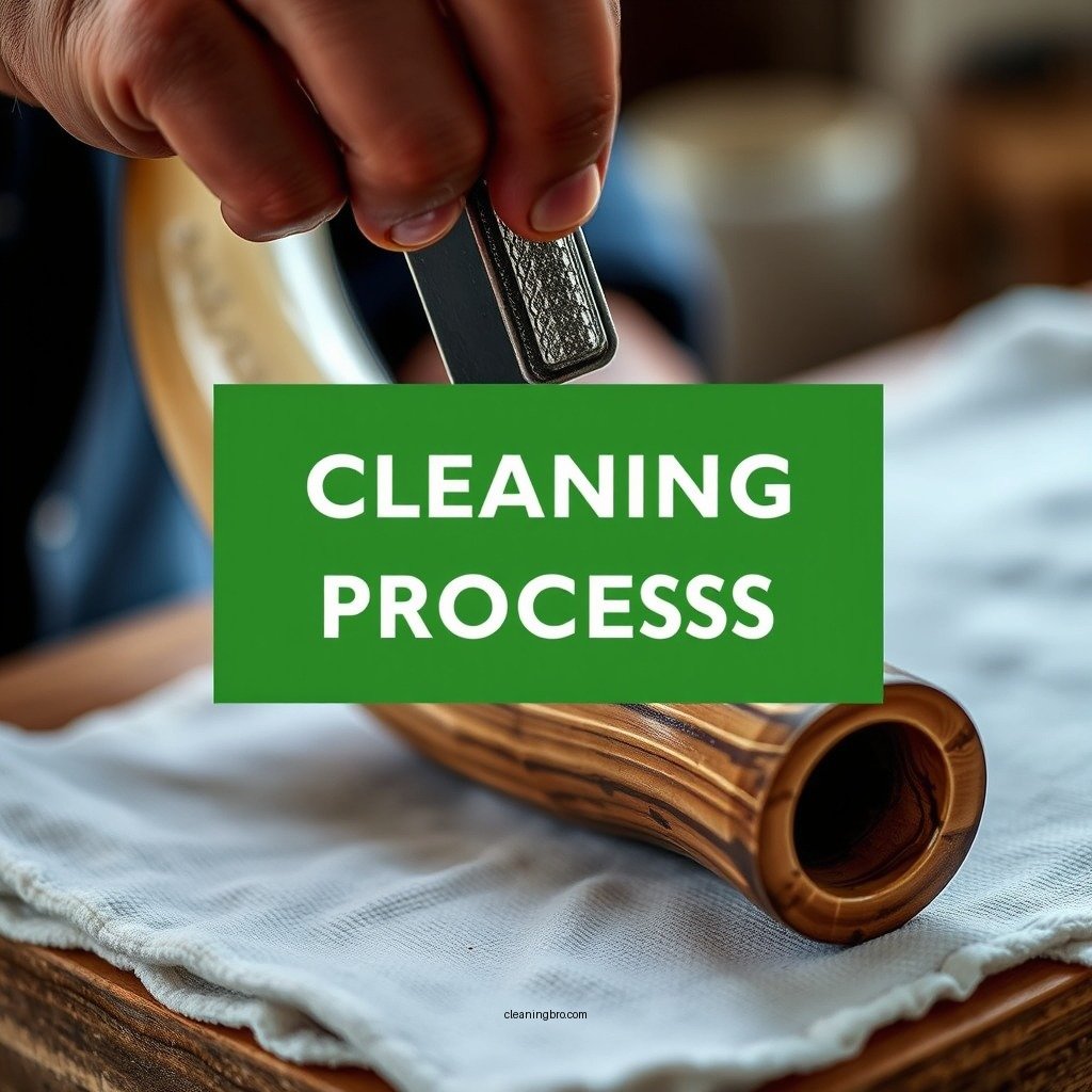 Step-by-Step Cleaning Process - how to clean a shofar