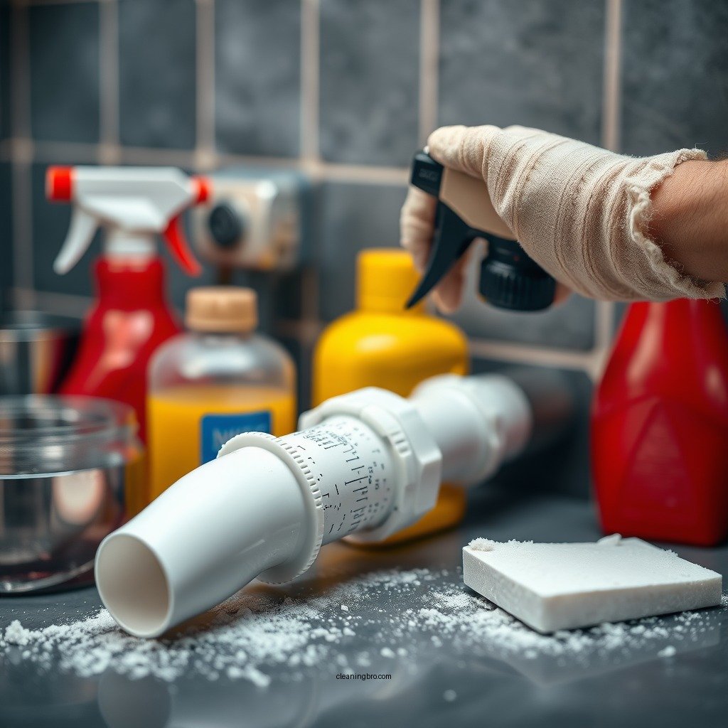 Gather Your Cleaning Supplies - how to clean a silicone pipe