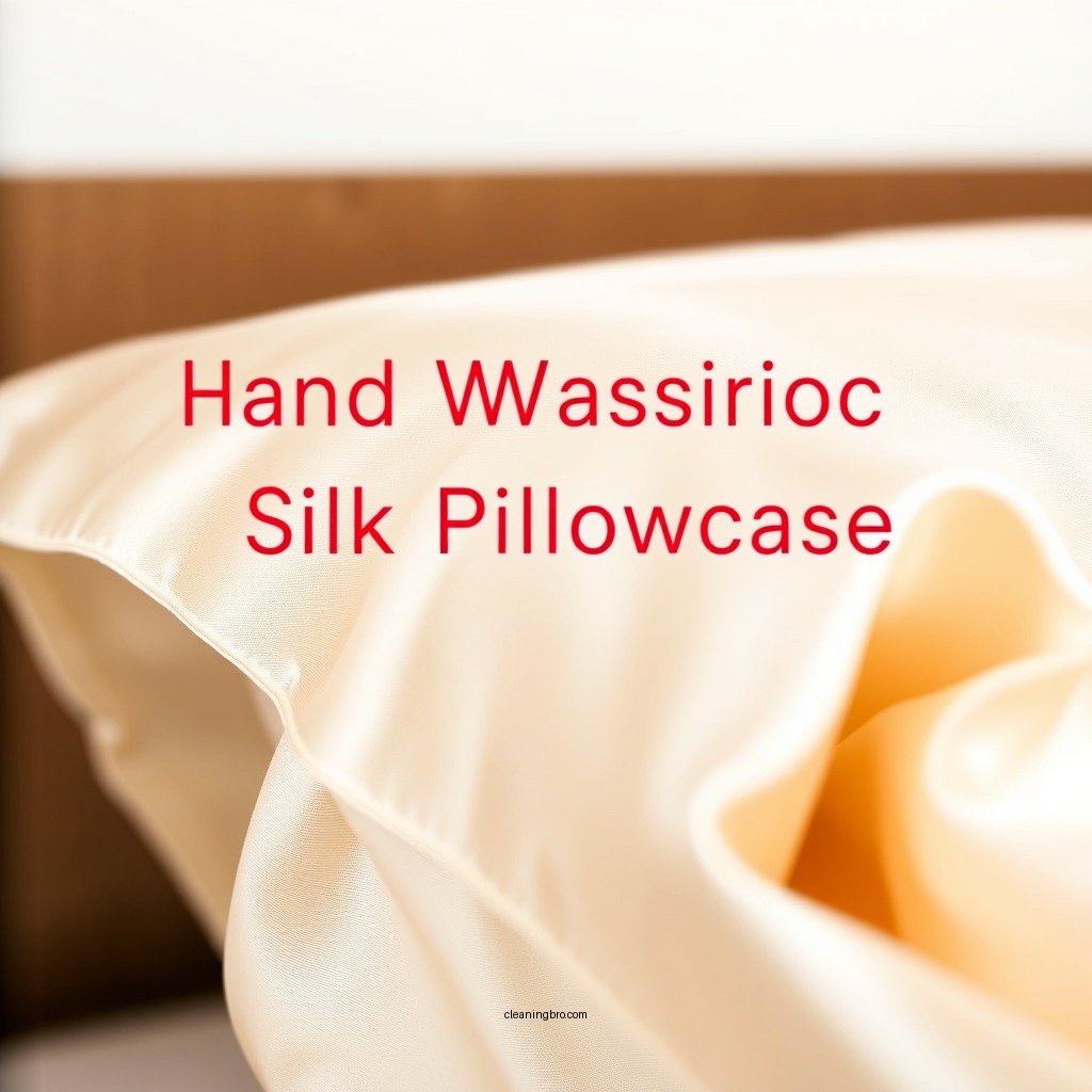 Hand Washing Your Silk Pillowcase - how to clean a silk pillowcase