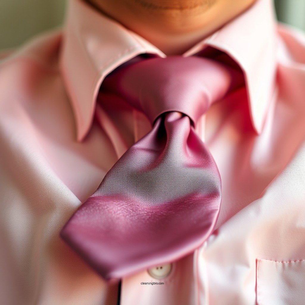 Spot Cleaning Techniques - how to clean a silk tie without dry cleaning