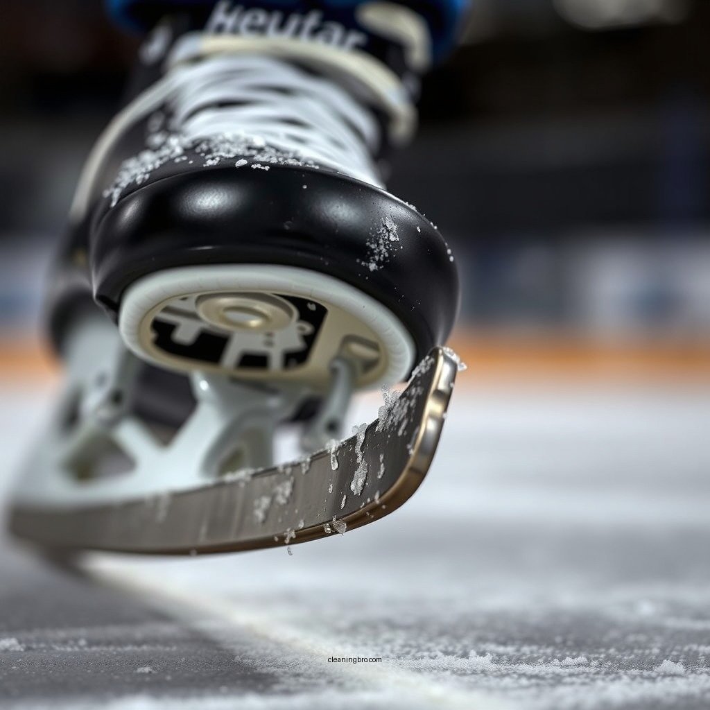 Clean the Blades - how to clean a skate