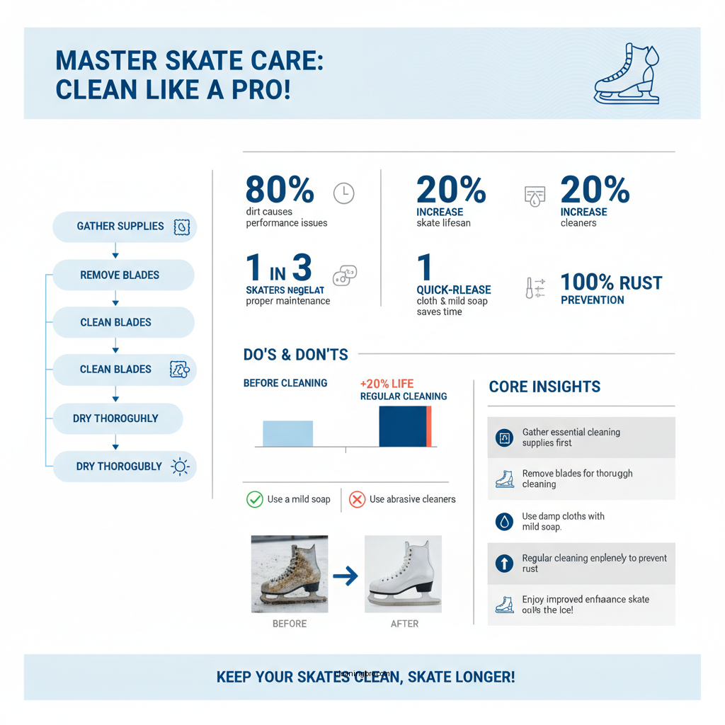how to clean a skate - Data Infographic and Statistics