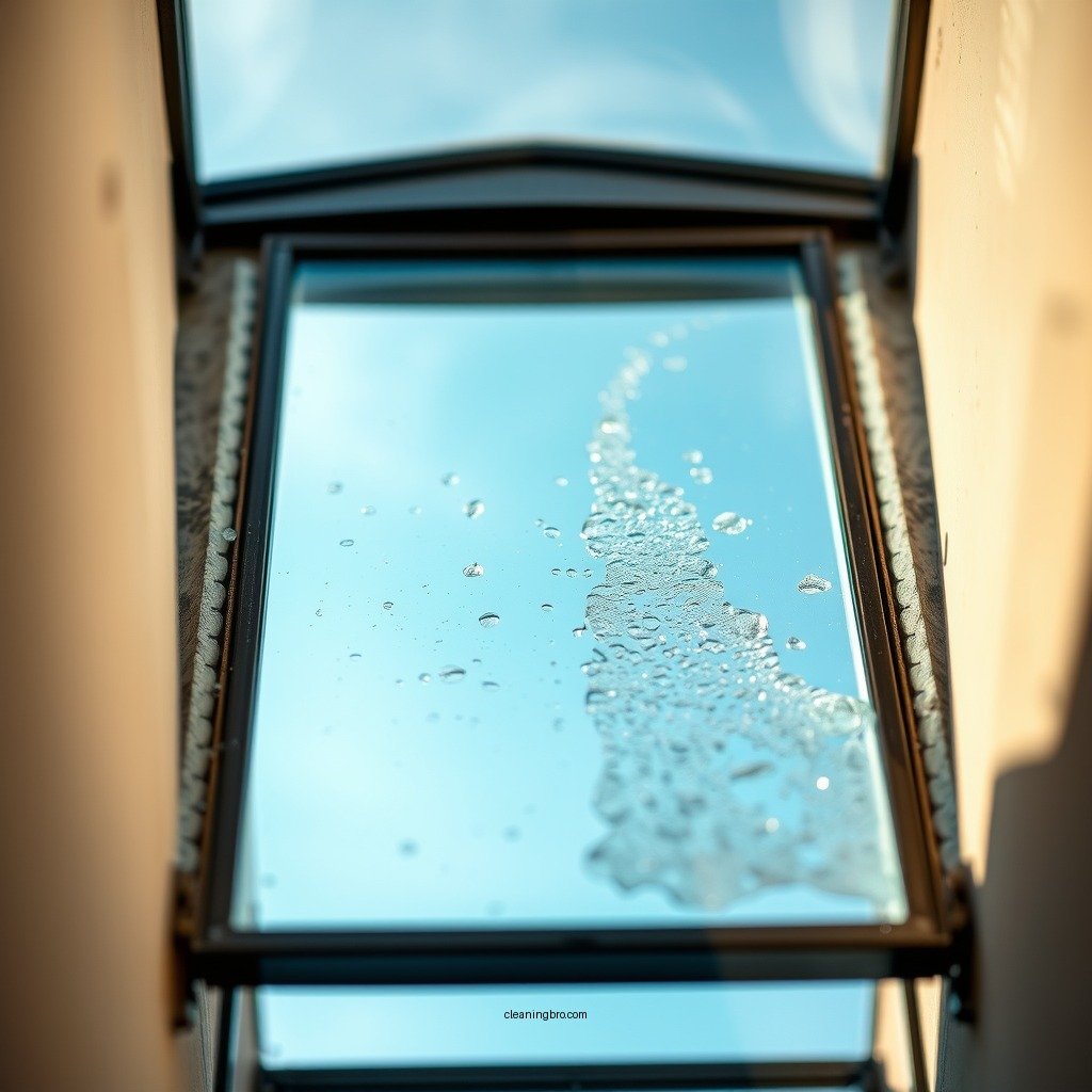 Step-by-Step Cleaning Process - how to clean a skylight