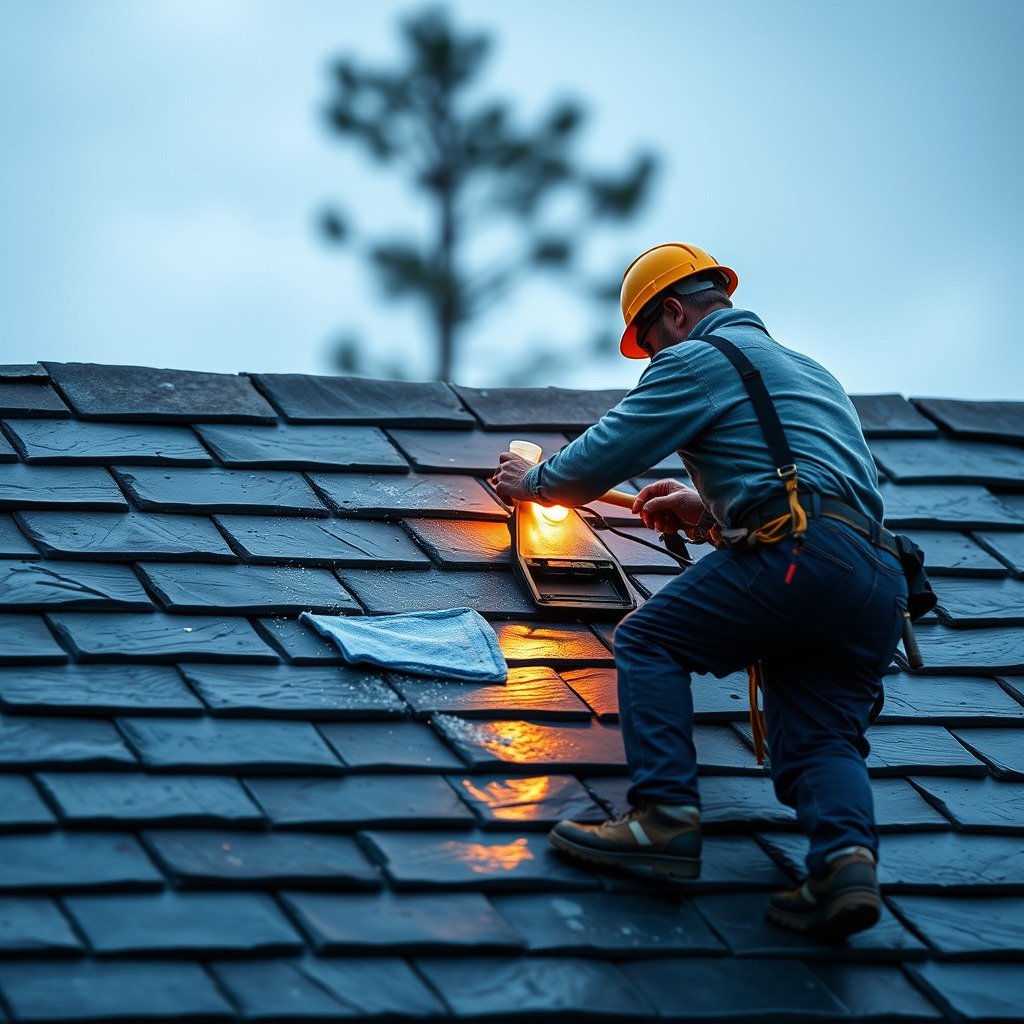 Safety Precautions - how to clean a slate roof