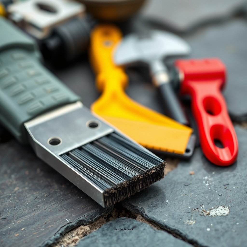 Tools and Materials Needed - how to clean a slate roof