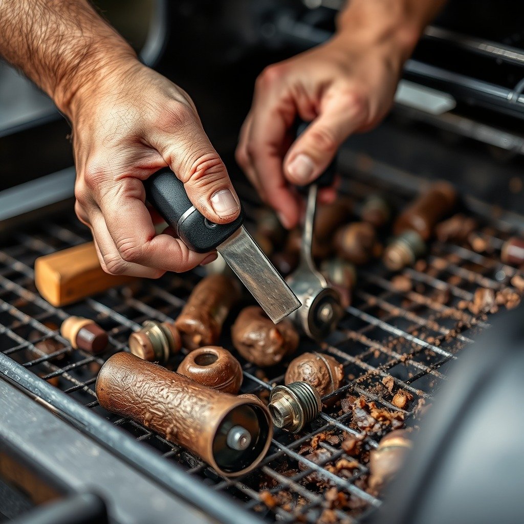 Disassembling the Smoker - how to clean a smoker