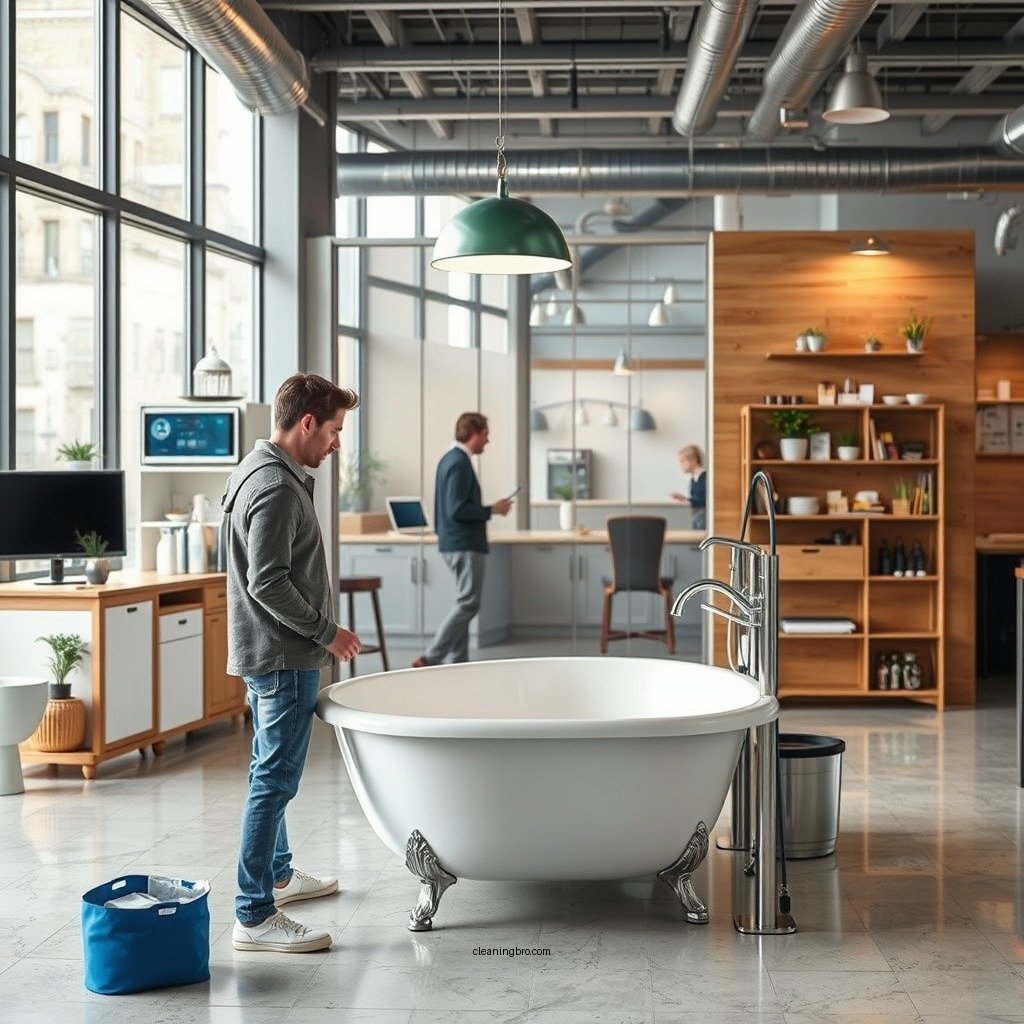 Gather Your Cleaning Supplies - how to clean a stained porcelain tub