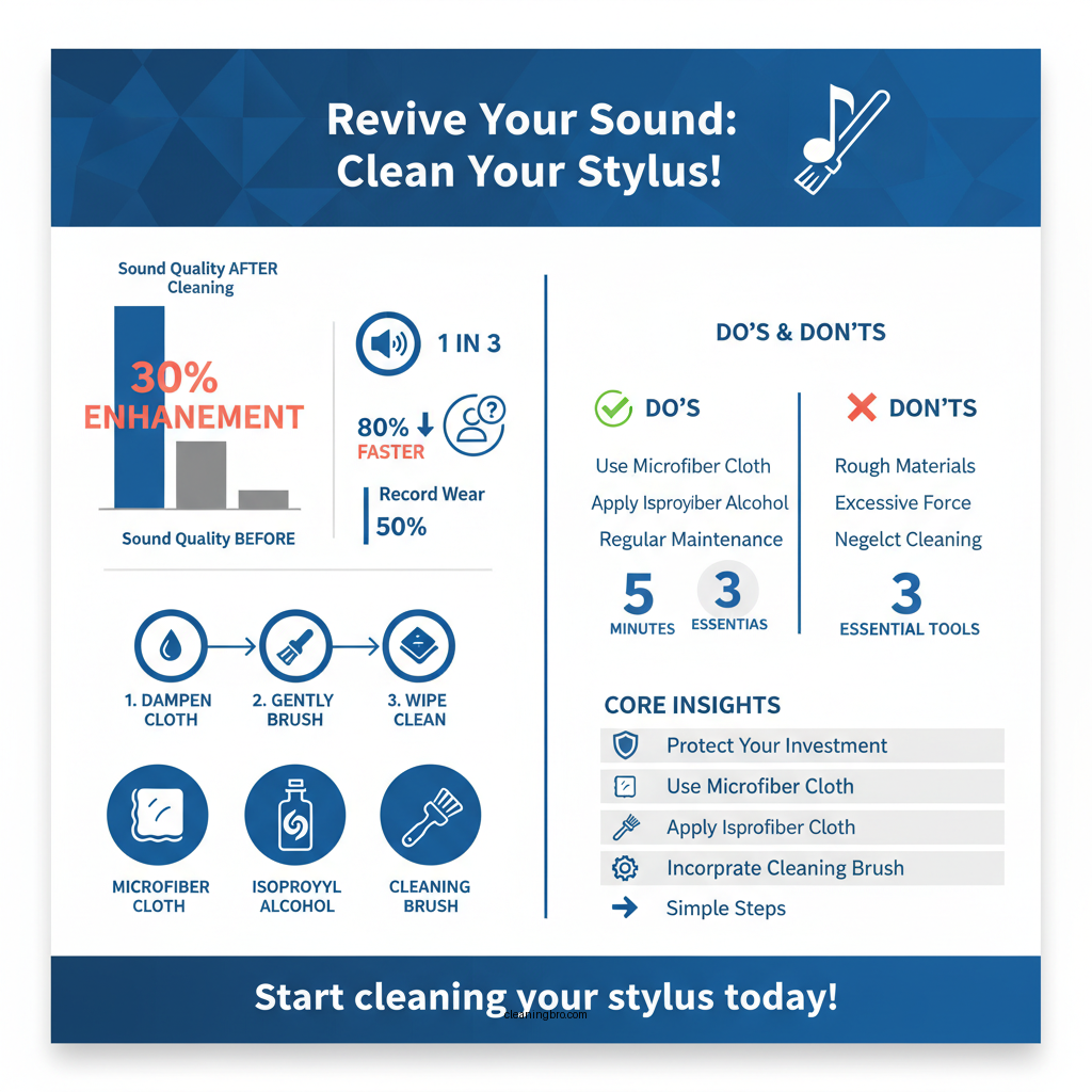 how to clean a stylus - Data Infographic and Statistics