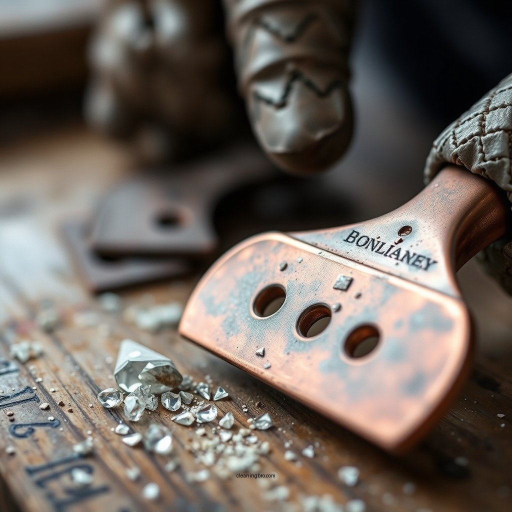 Cleaning Tools You’ll Need - how to clean a tarnished copper tongue scraper