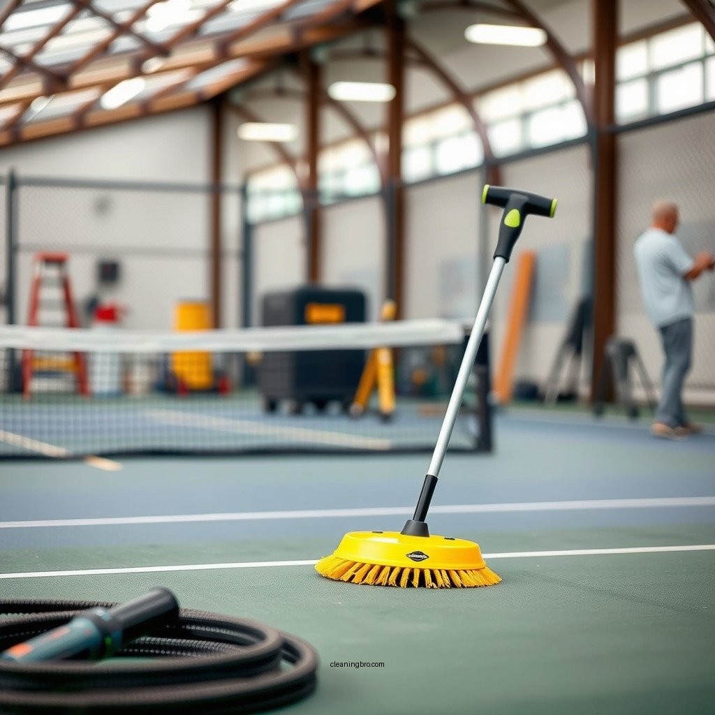 Tools and Equipment Needed - how to clean a tennis court