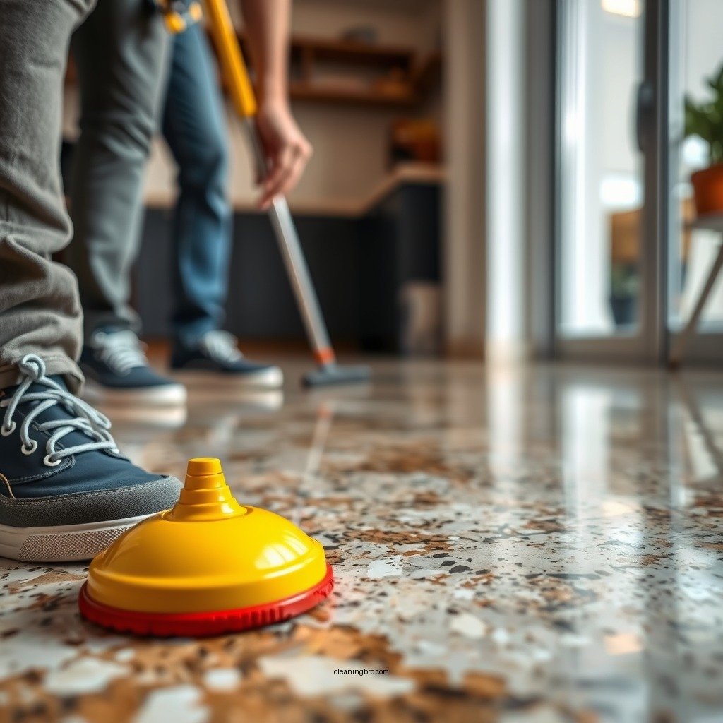 Deep Cleaning Methods - how to clean a terrazzo floor