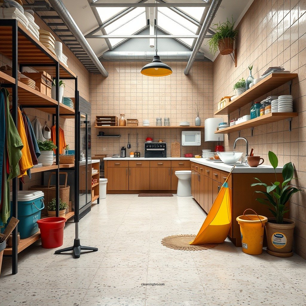 Gather Your Cleaning Supplies - how to clean a terrazzo floor