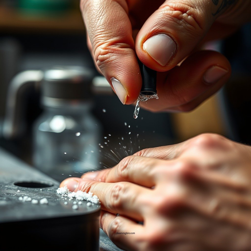 Cleaning Process - how to clean a tungsten ring