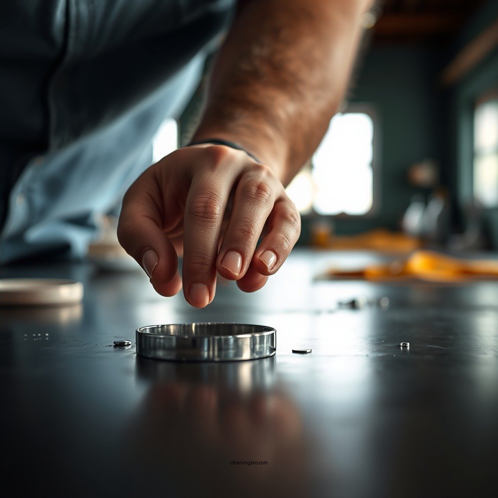 Preparing for Cleaning - how to clean a tungsten ring