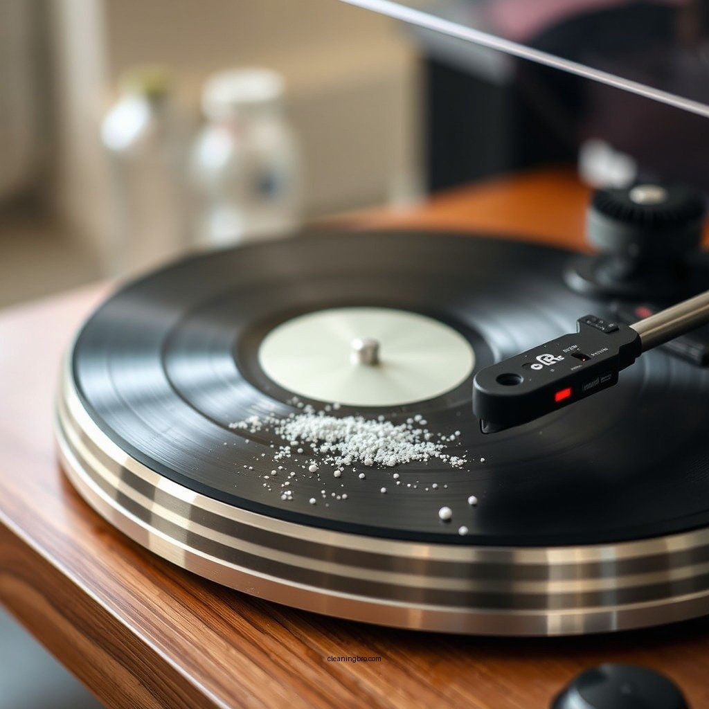 Cleaning the Platter - how to clean a turntable
