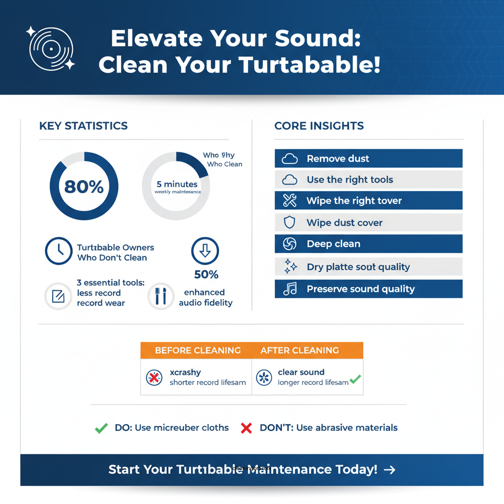 how to clean a turntable - Data Infographic and Statistics