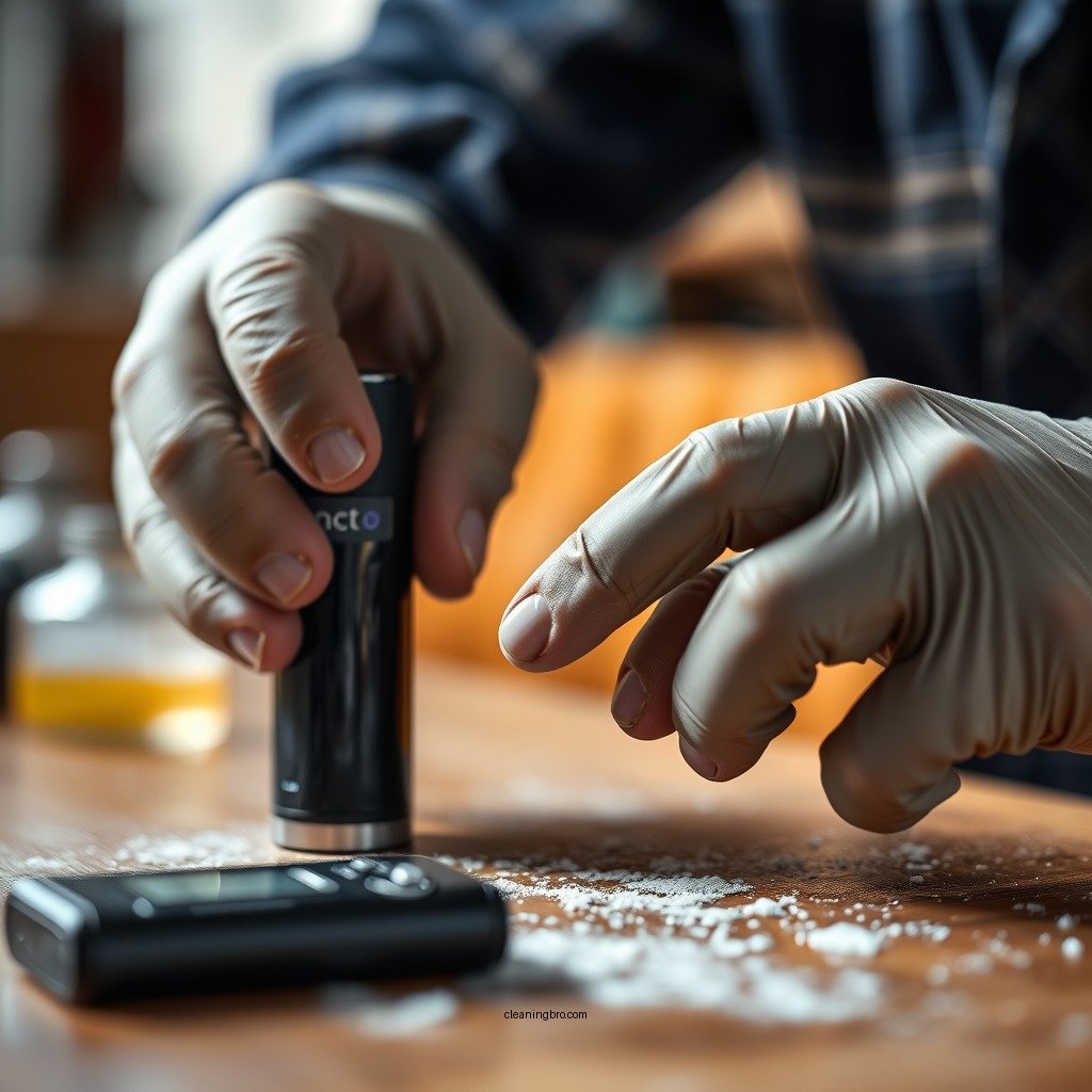 Step-by-Step Cleaning Process - how to clean a vape battery