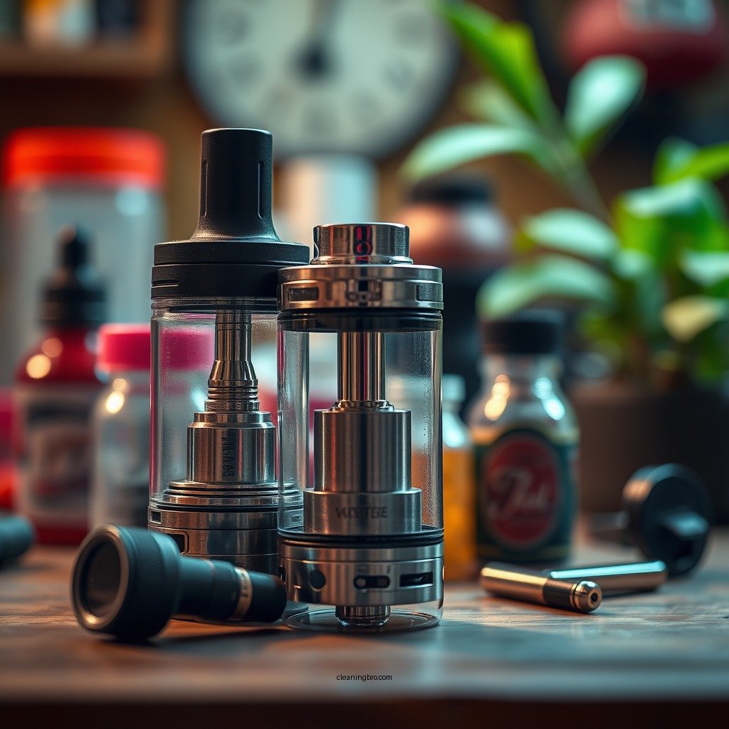 Gather Your Supplies - how to clean a vape tank