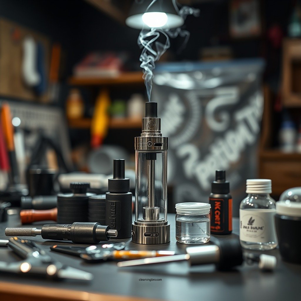 Tools and Supplies Needed for Cleaning - how to clean a vape
