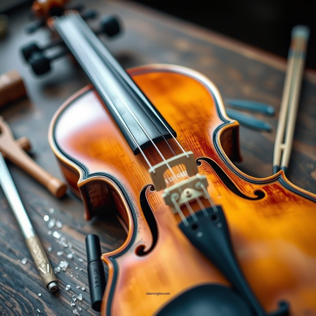 Tools and Materials Needed - how to clean a violin