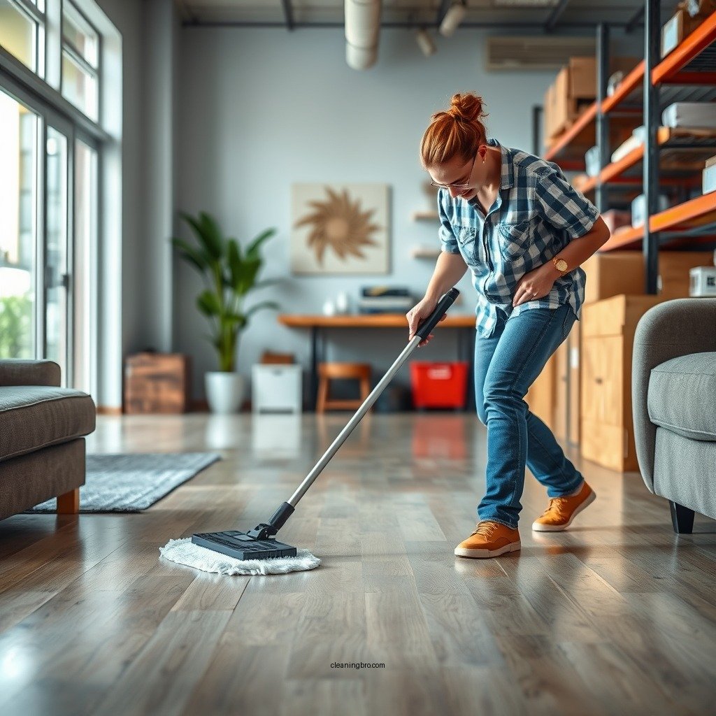 Preparing for the Cleaning Process - how to clean a warehouse floor