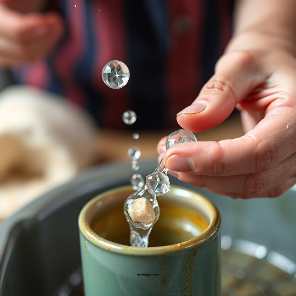 Soak the Main Pot - how to clean a whirley pop