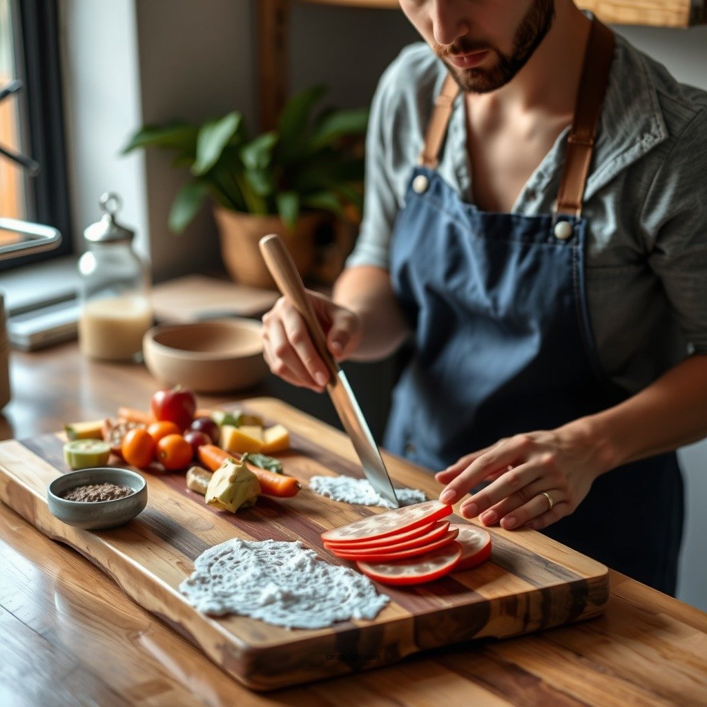 Cleaning Process for Daily Use - how to clean a wood charcuterie board