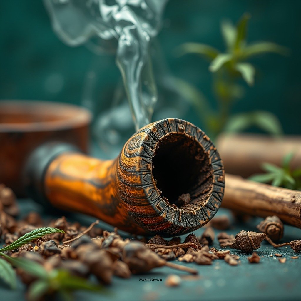 Disassemble the Pipe - how to clean a wooden pipe weed