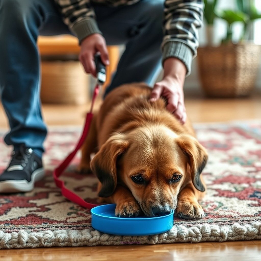 Immediate Steps After an Accident - how to clean a wool rug from dog urine