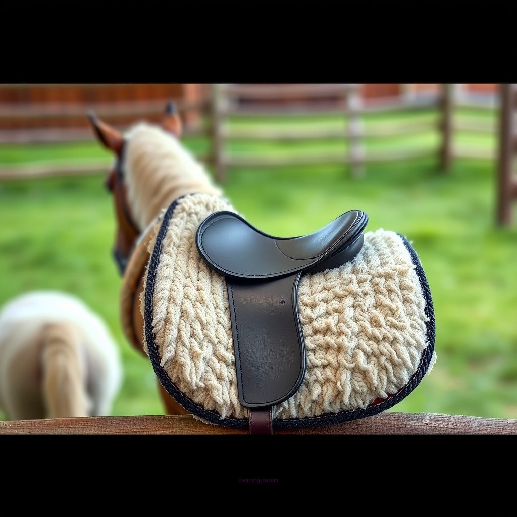 Understanding Wool Saddle Pads - how to clean a wool saddle pad