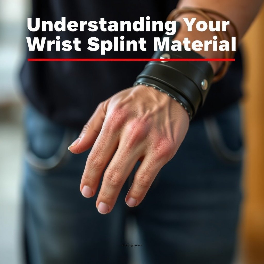 Understanding Your Wrist Splint Material - how to clean a wrist splint
