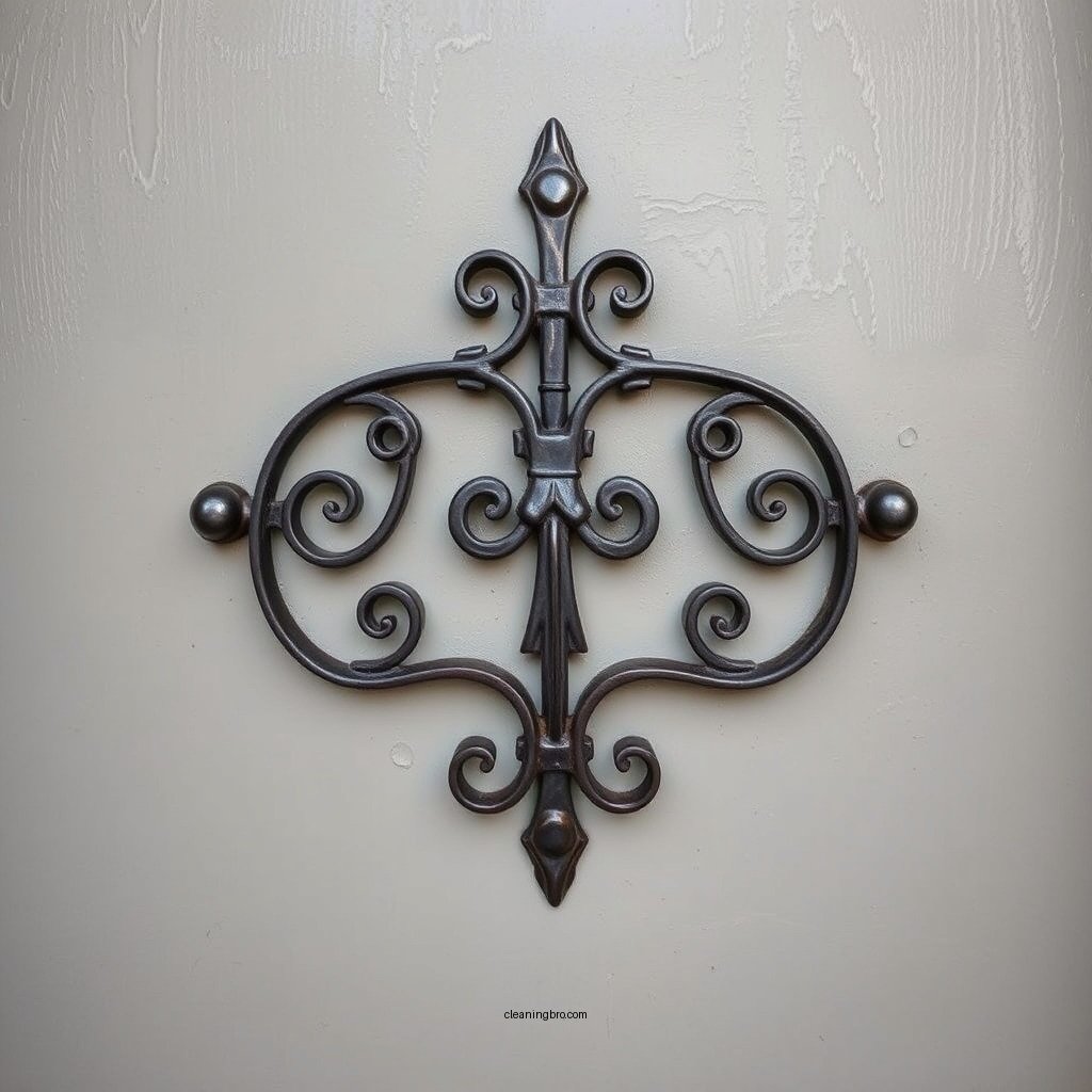 Gather Your Cleaning Supplies - how to clean a wrought iron door
