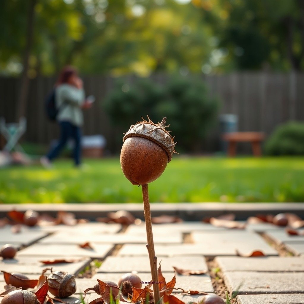Understanding the Problem - how to clean acorns from lawn