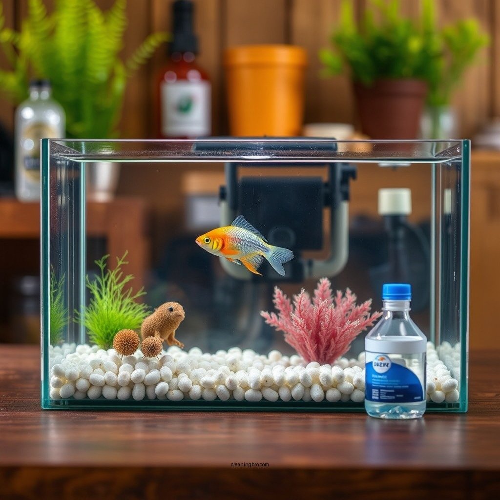 Gather Necessary Supplies - how to clean acrylic fish tank