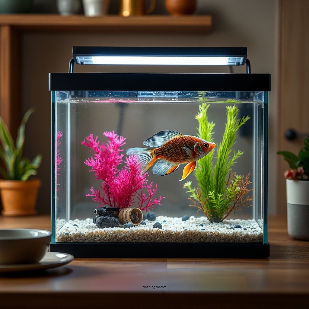 Prepare Your Fish and Tank - how to clean acrylic fish tank