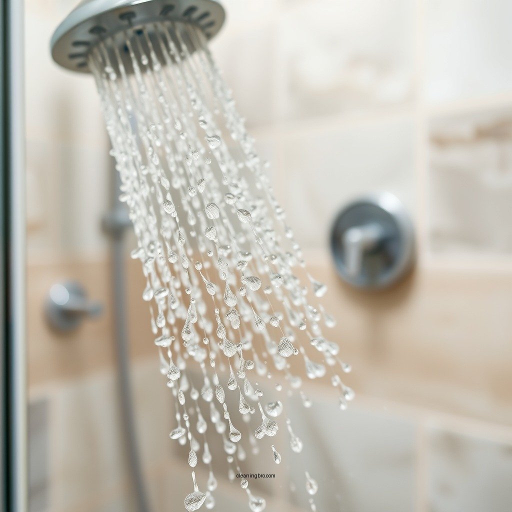 Apply the Cleaner - how to clean acrylic shower
