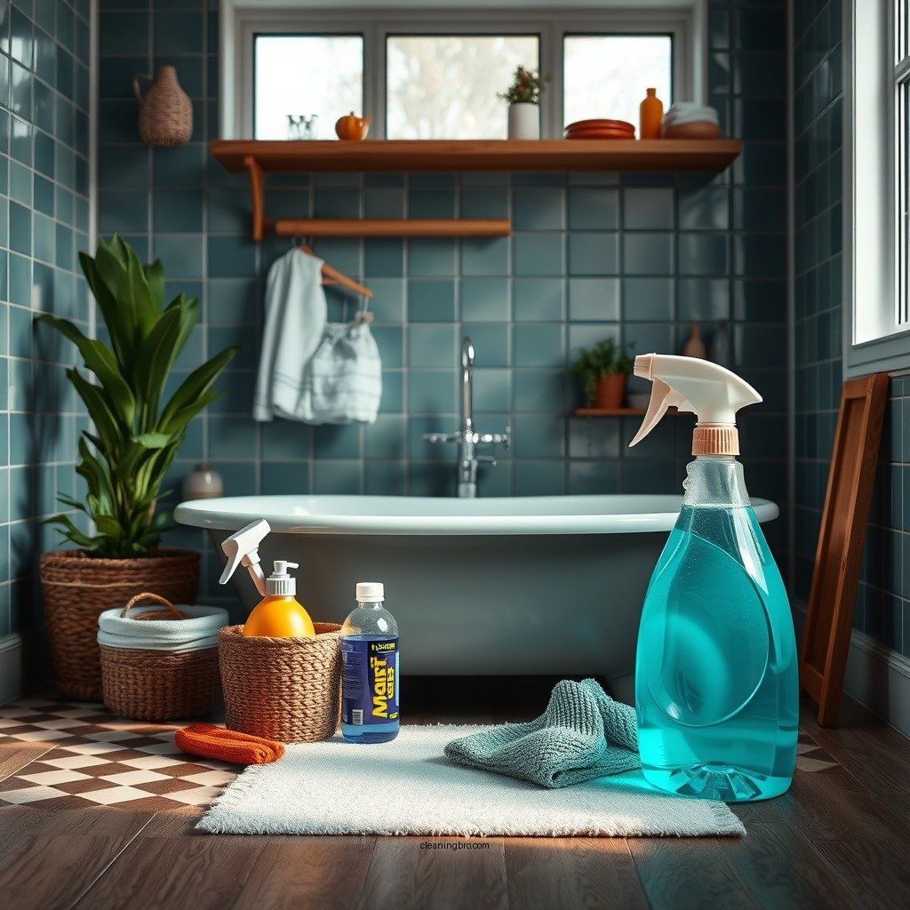 Essential Cleaning Supplies - how to clean acrylic tub