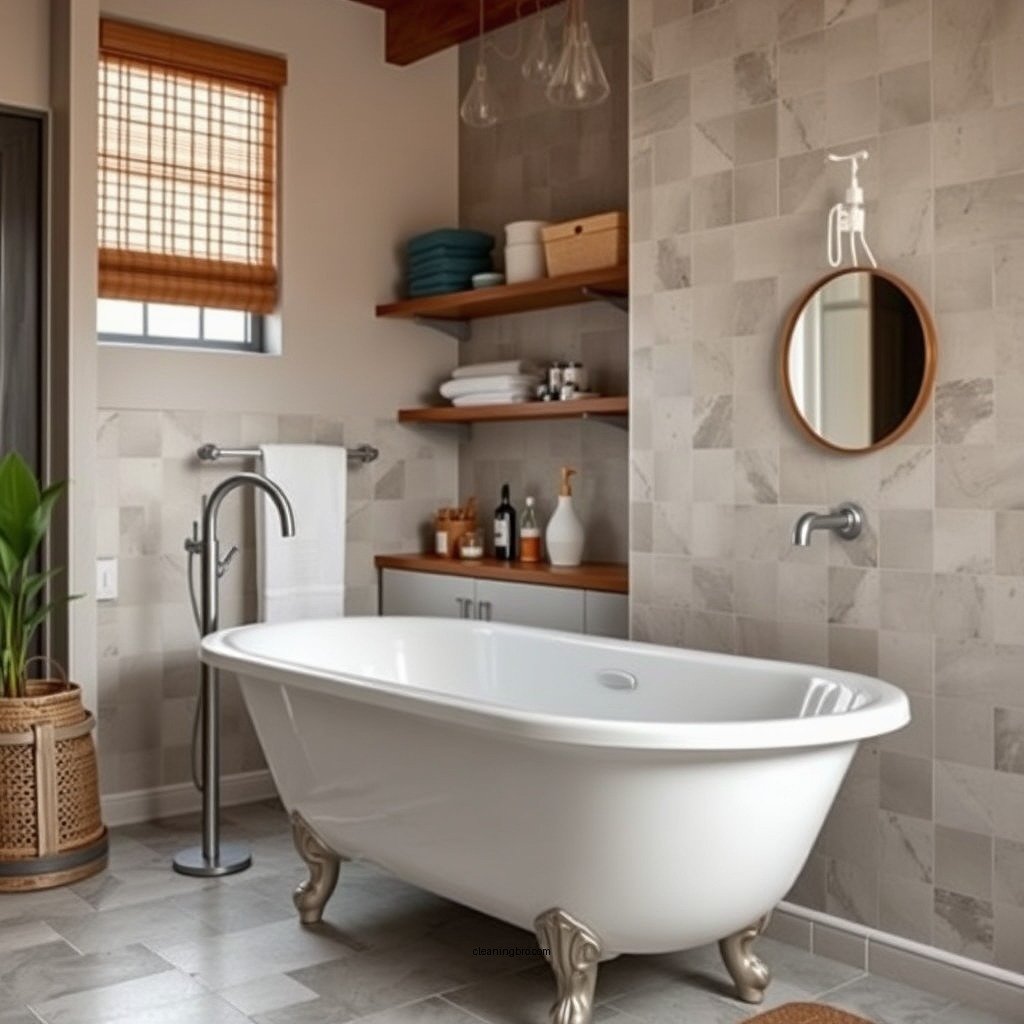 Essential Cleaning Supplies - how to clean acrylic tubs