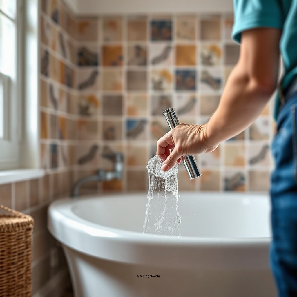 Step-by-Step Cleaning Process - how to clean acrylic tubs