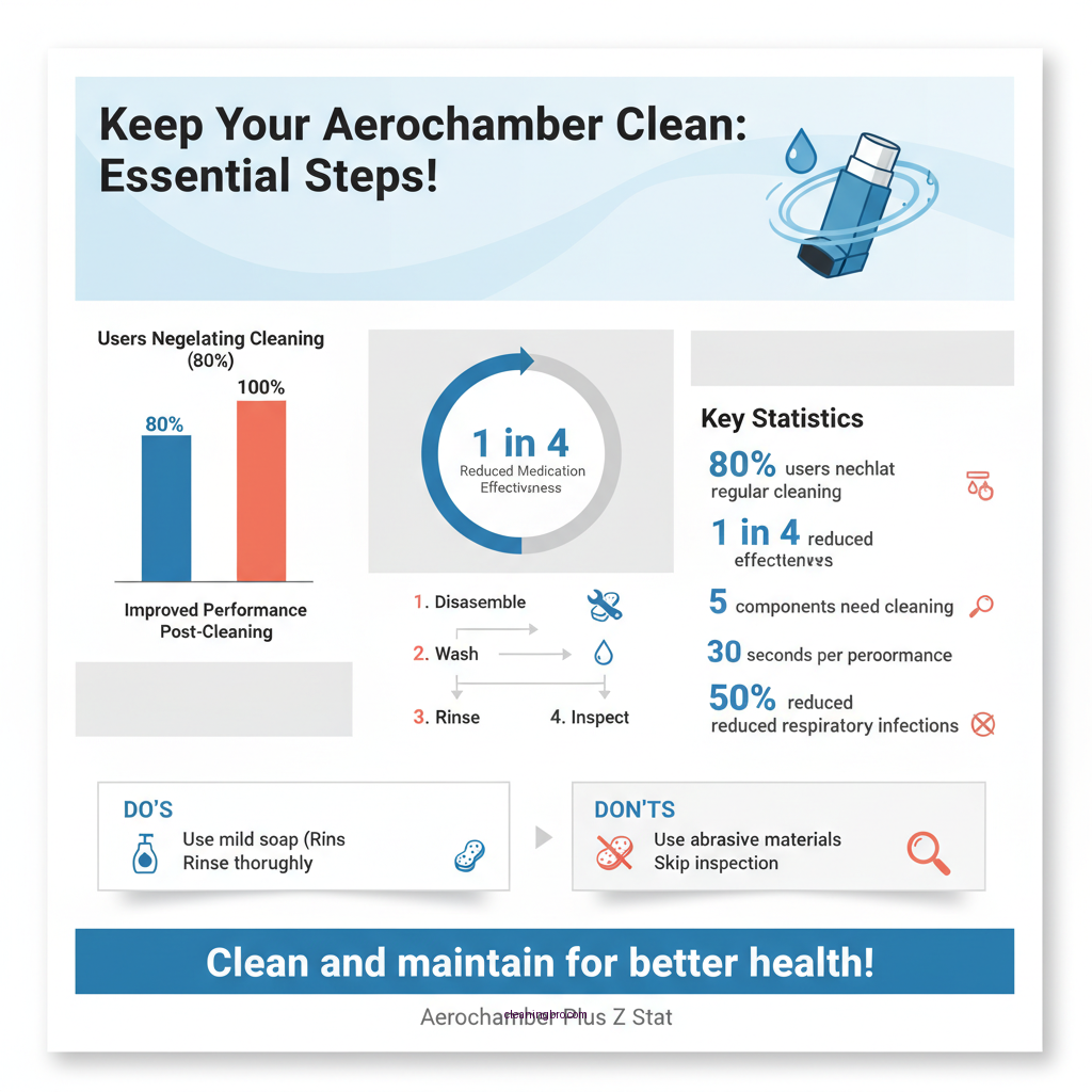 how to clean aerochamber plus z stat - Data Infographic and Statistics