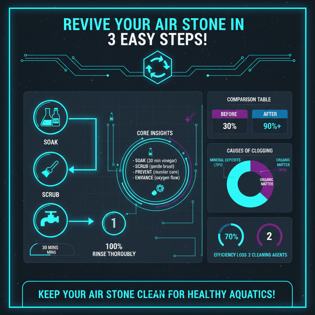 how to clean air stone - Data Infographic and Statistics