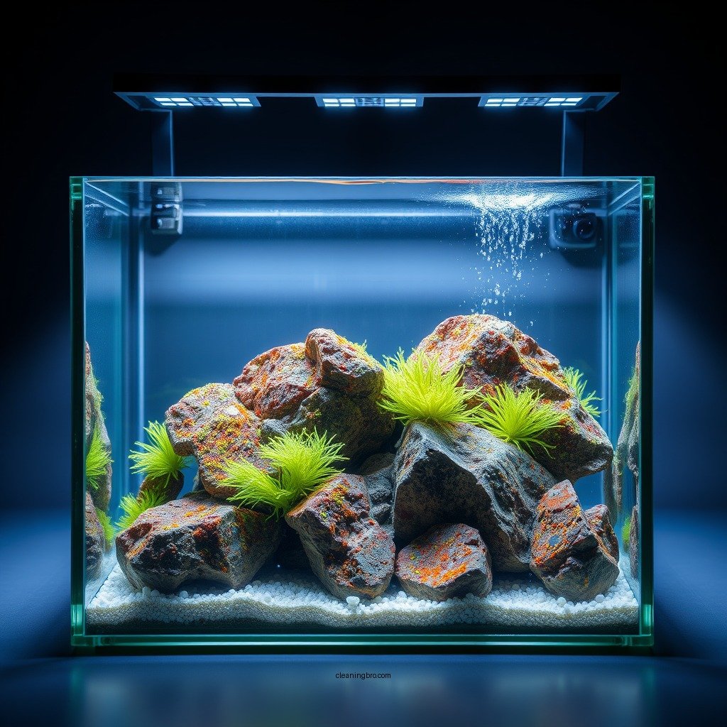 Understanding Algae Growth in Aquariums - how to clean algae from fish tank rocks