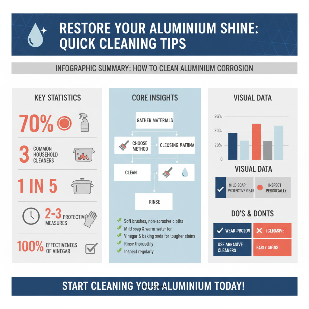 how to clean aluminium corrosion - Data Infographic and Statistics